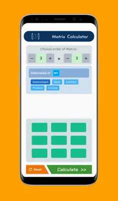 Matrix Calculator android App screenshot 2